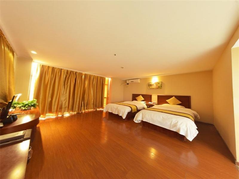 Greentree Inn Shanghai Songjiang District Yanshou Road Li Ta Express Hotel Csucsing Kültér fotó