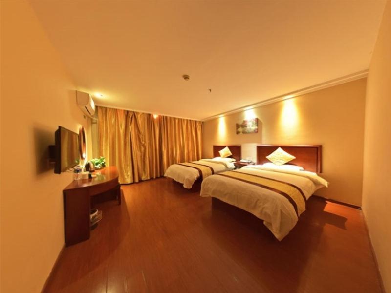 Greentree Inn Shanghai Songjiang District Yanshou Road Li Ta Express Hotel Csucsing Kültér fotó