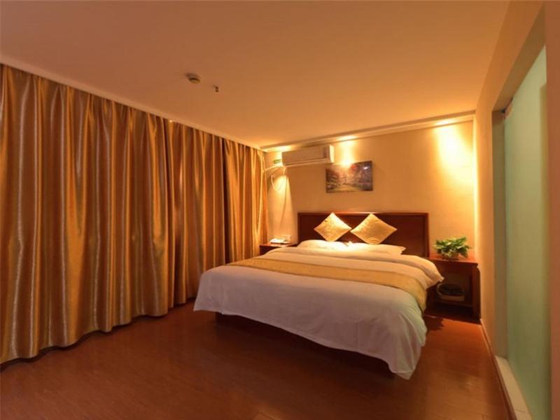 Greentree Inn Shanghai Songjiang District Yanshou Road Li Ta Express Hotel Csucsing Kültér fotó
