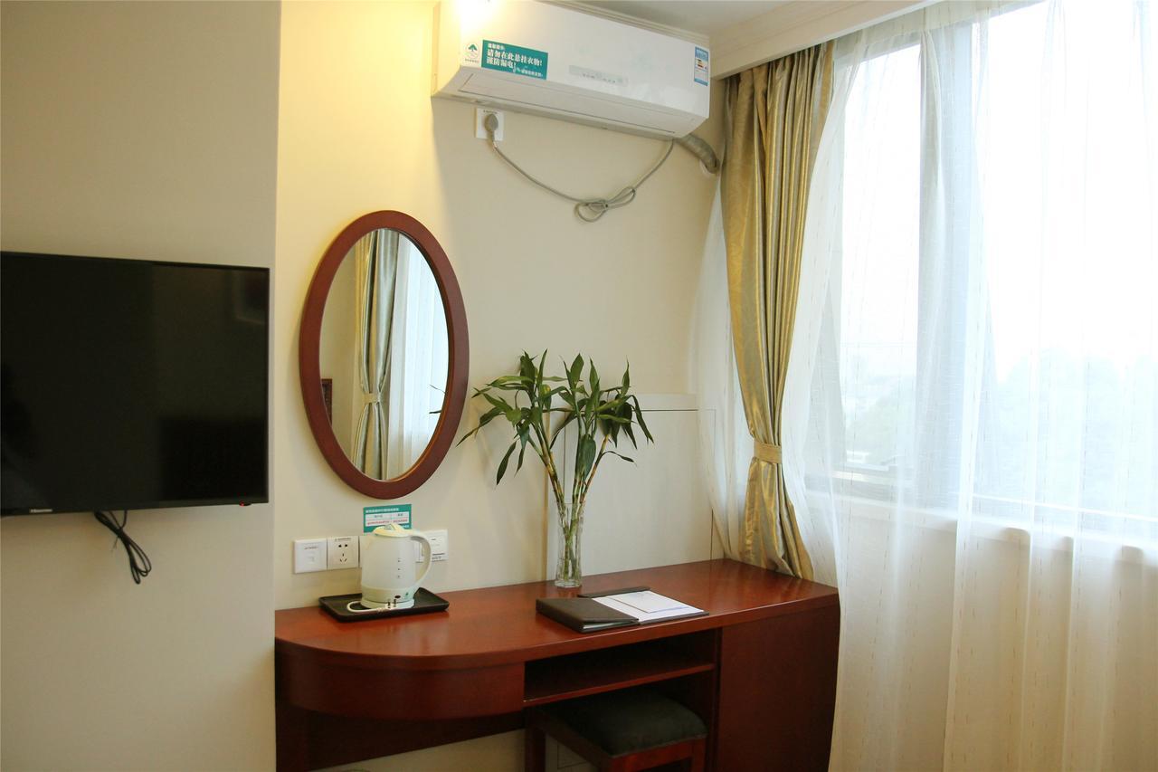 Greentree Inn Shanghai Songjiang District Yanshou Road Li Ta Express Hotel Csucsing Kültér fotó