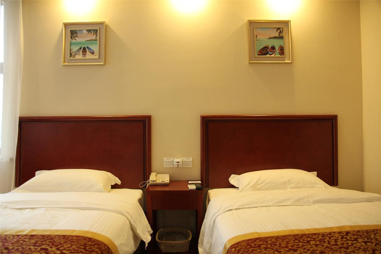 Greentree Inn Shanghai Songjiang District Yanshou Road Li Ta Express Hotel Csucsing Kültér fotó
