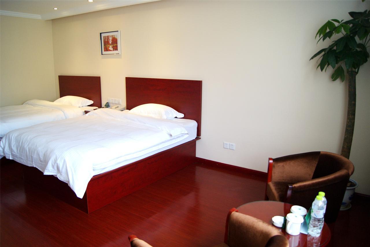 Greentree Inn Shanghai Songjiang District Yanshou Road Li Ta Express Hotel Csucsing Kültér fotó