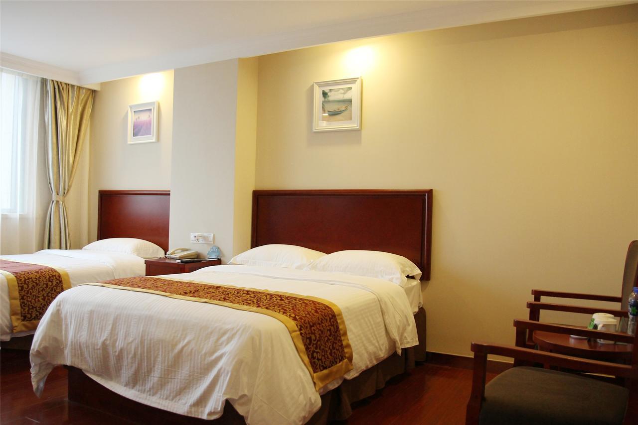 Greentree Inn Shanghai Songjiang District Yanshou Road Li Ta Express Hotel Csucsing Kültér fotó