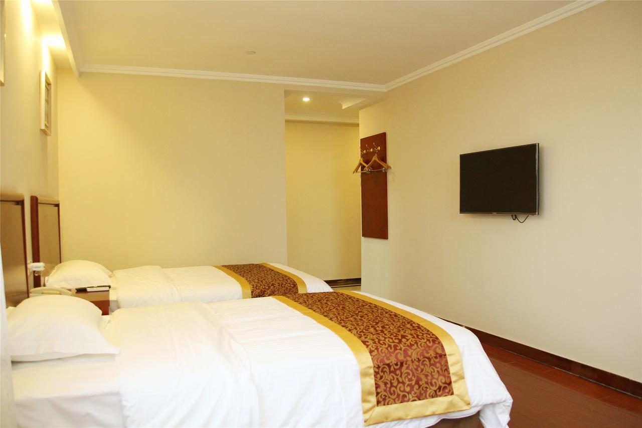 Greentree Inn Shanghai Songjiang District Yanshou Road Li Ta Express Hotel Csucsing Kültér fotó