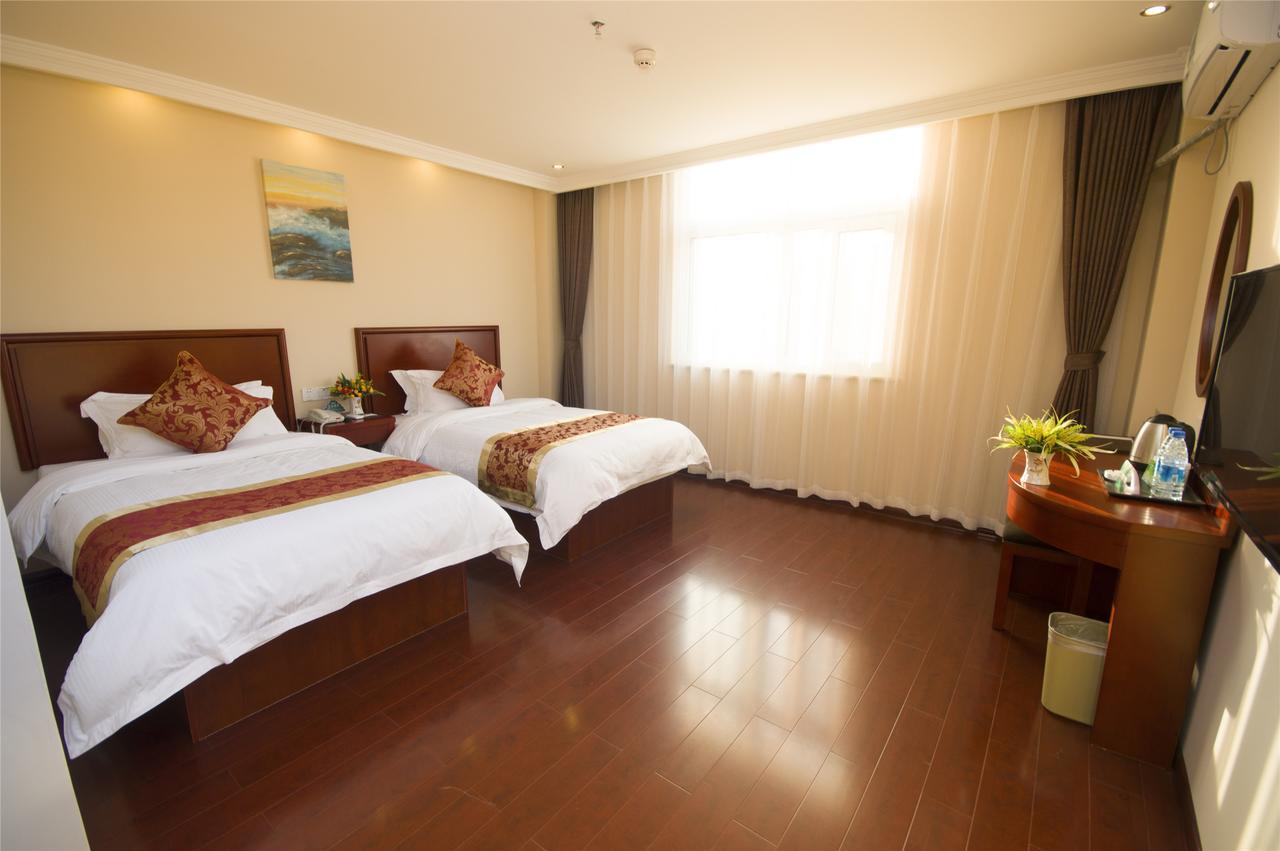 Greentree Inn Shanghai Songjiang District Yanshou Road Li Ta Express Hotel Csucsing Kültér fotó