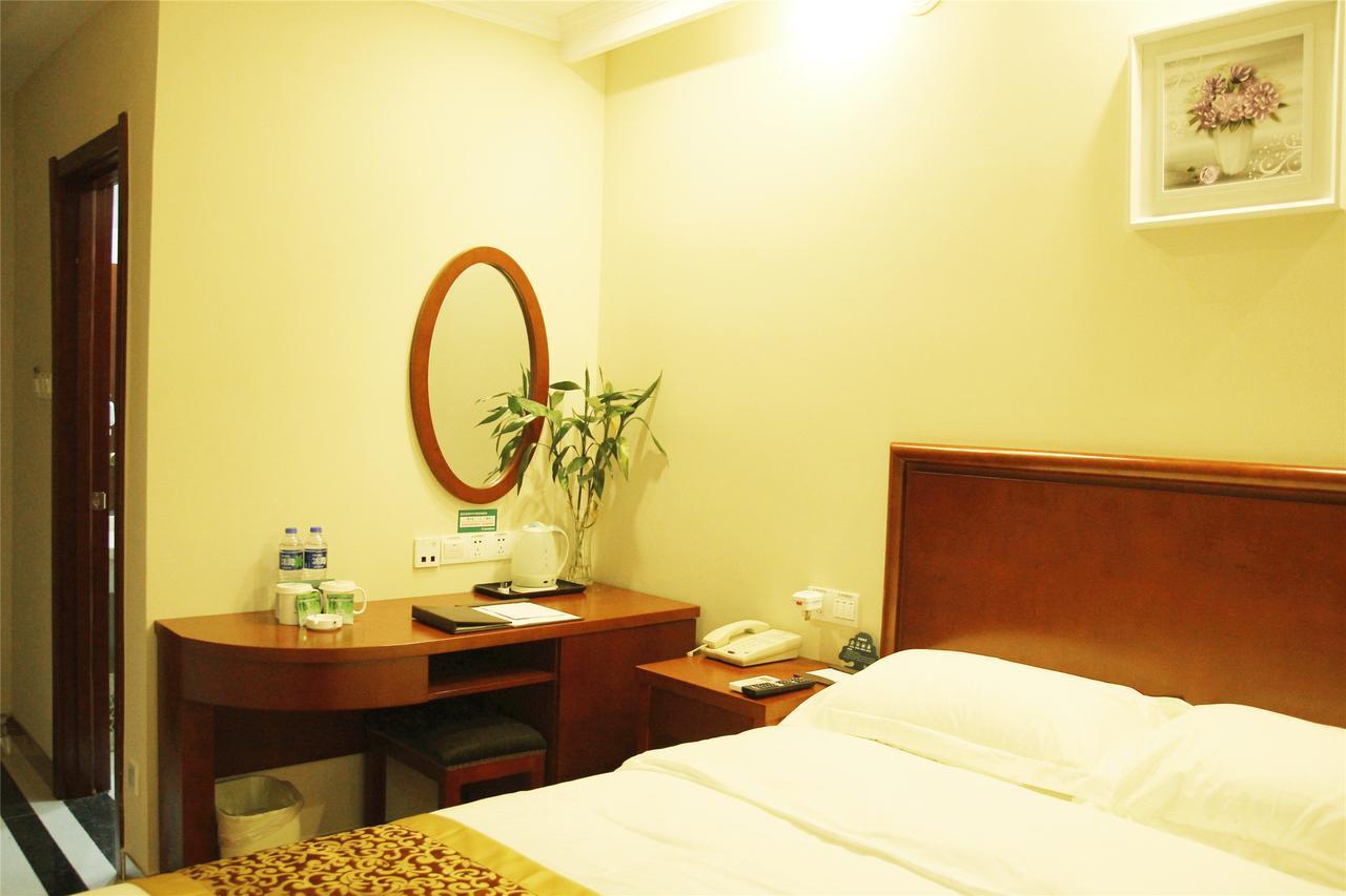 Greentree Inn Shanghai Songjiang District Yanshou Road Li Ta Express Hotel Csucsing Kültér fotó