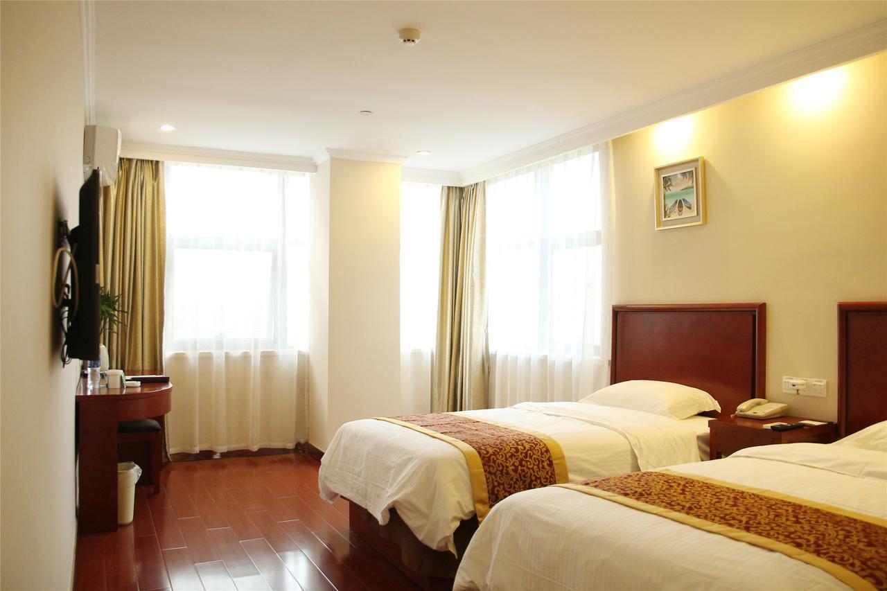 Greentree Inn Shanghai Songjiang District Yanshou Road Li Ta Express Hotel Csucsing Kültér fotó