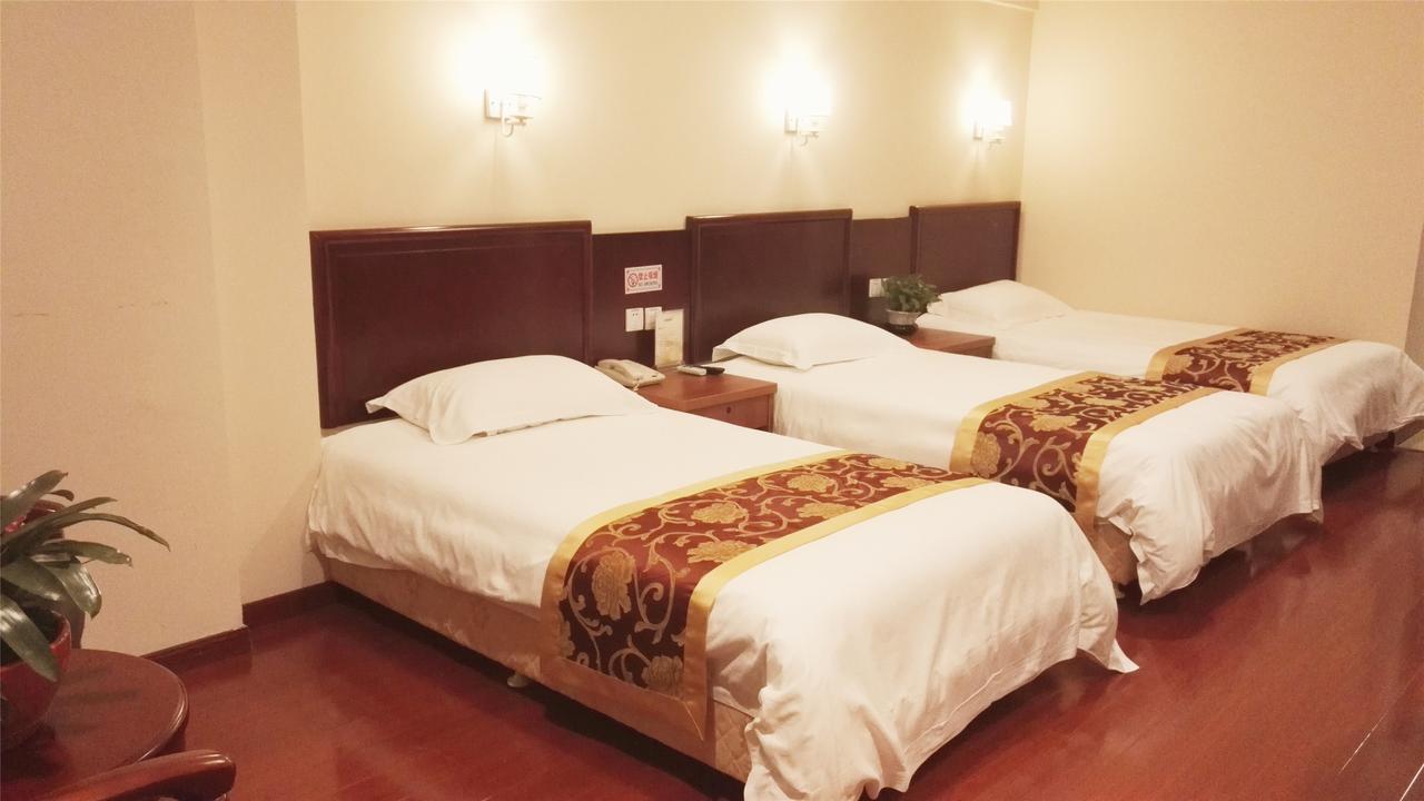Greentree Inn Shanghai Songjiang District Yanshou Road Li Ta Express Hotel Csucsing Kültér fotó