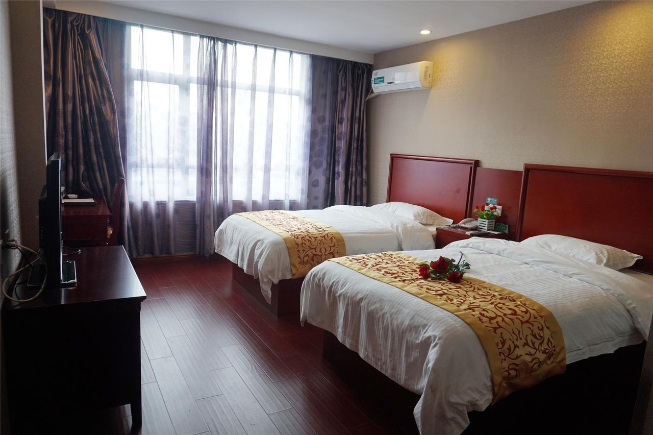 Greentree Inn Shanghai Songjiang District Yanshou Road Li Ta Express Hotel Csucsing Kültér fotó