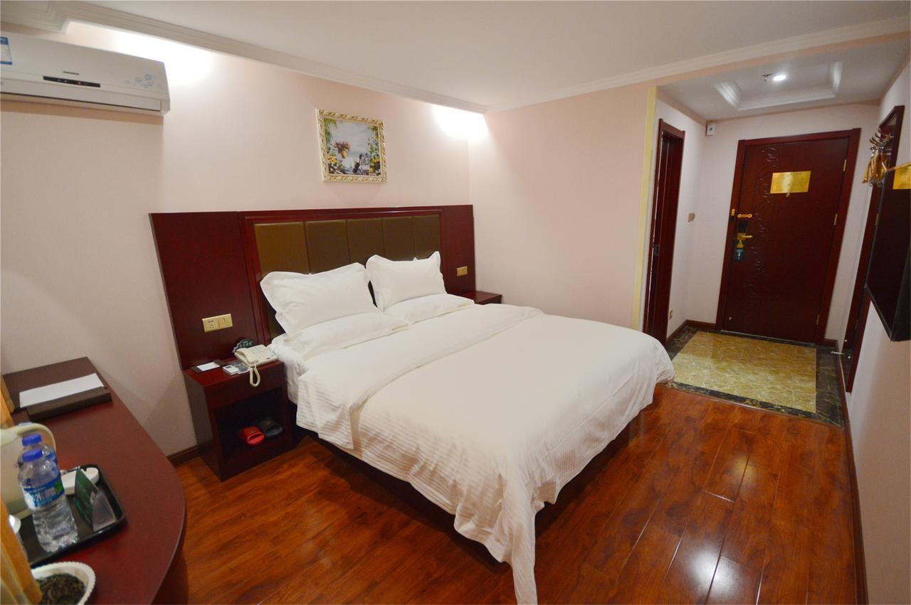 Greentree Inn Shanghai Songjiang District Yanshou Road Li Ta Express Hotel Csucsing Kültér fotó